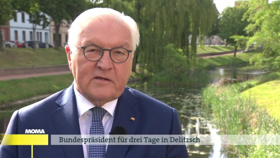 Morgenmagazin - Steinmeier: Die Weichen In Delitzsch Stehen Auf Zukunft
