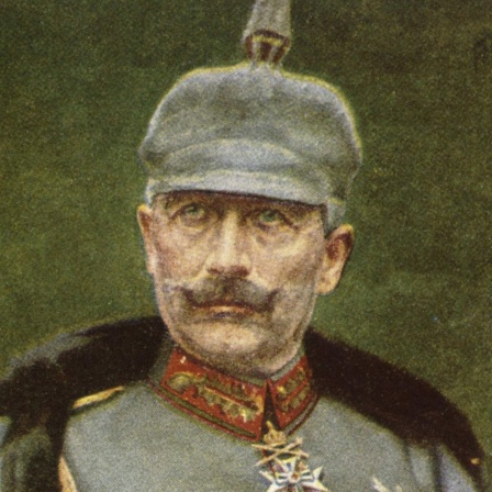 Kaiser Wilhelm II. (Bildpostkarte nach Gemälde)