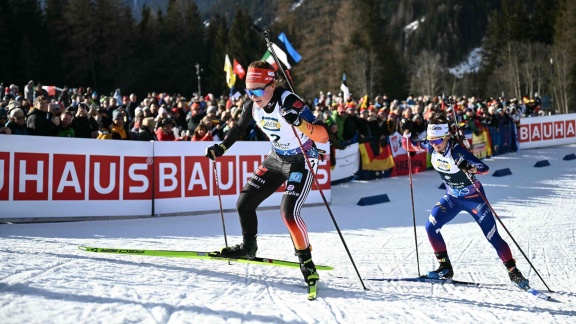 Sportschau Wintersport - Verfolgung Der Frauen In Antholz - Die Zusammenfassung