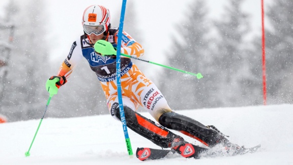 Sportschau Wintersport - Slalom Der Frauen In Kranjska Gora - Der 1. Lauf