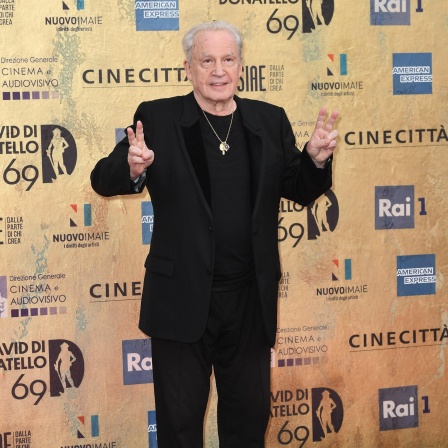 Giorgio Moroder bei deb Donatello Awards 2024 in Rom.