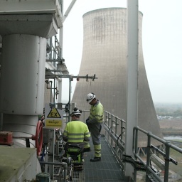 Das Kohlekraftwerk Ratcliffe-on-Soar in Großbritannien 