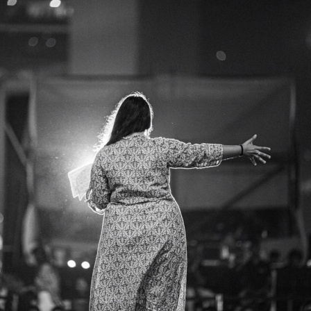 Performance von Sabika Abbas.