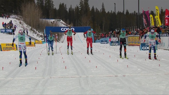 Sportschau Wintersport - Der Sprint Der Frauen Und Männer - Die Komplette übertragung