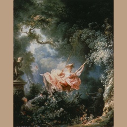 Fragonard, Jean-Honore 1732-1806. &#034;Die Schaukel&#034;, 1767. Oel auf Leinwand, 83 x 65 cm. London, Wallace Collection. Archivfoto