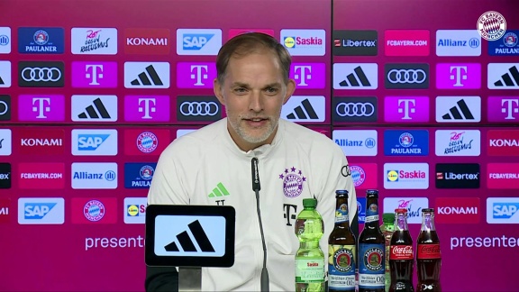 Sportschau Bundesliga - Bayern-trainer Tuchel über Kimmich - 'der Kommt Auch Mit Einem Arm Ins Training'