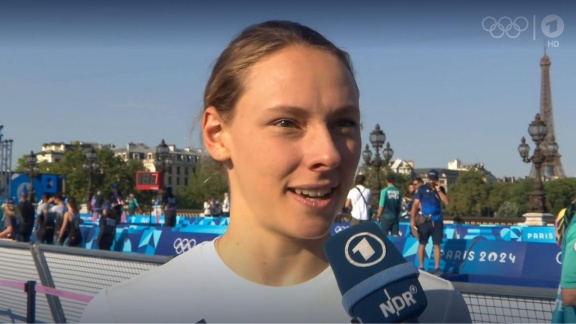 Sportschau Olympia 2024 - Nina Eim über Die Wasserqualität Der Seine