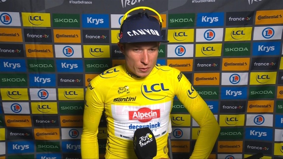 Sportschau Tour De France - 1. Etappe - Sieger Philipsen Im Interview