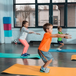 Kinder beim Sport