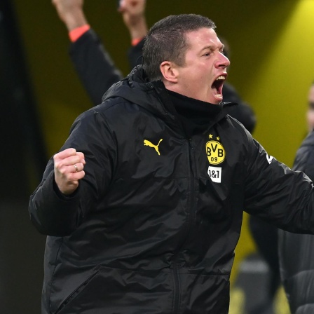 Mike Tullberg, Interimstrainer von Borussia Dortmund