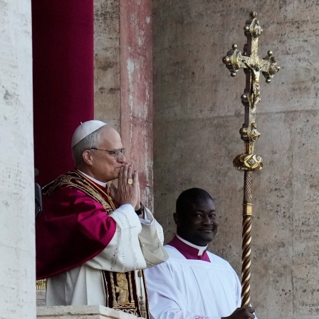 Der neue Papst auf dem Balkon