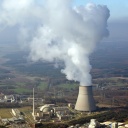 Ein Luftbild vom Kernkraftwerk Emsland (KKE) in Lingen (Landkreis Emsland).
