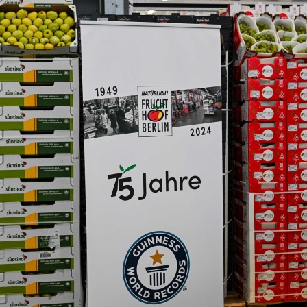 75. Jubiläum Fruchthof Berlin (Bild: picture alliance/dpa/Jens Kalaene)