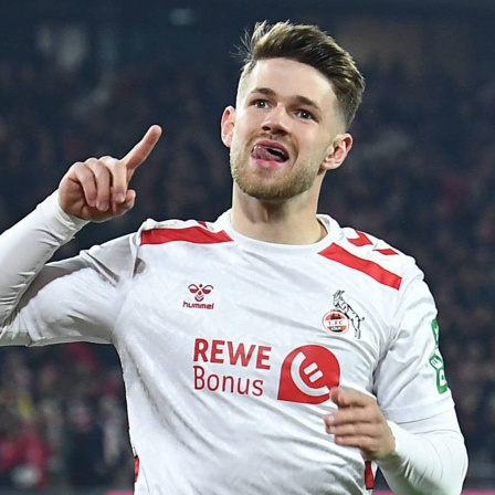 Torjubel zum 1:0 durch Jan Thielmann