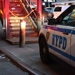 Polizeiauto in New York 