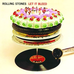 Das Plattencover des Rolling Stones Album &#034;Let It Bleed&#034; aus dem Jahr 1969.