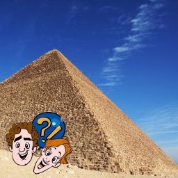 Kann man Pyramiden als Rutschen benutzen?