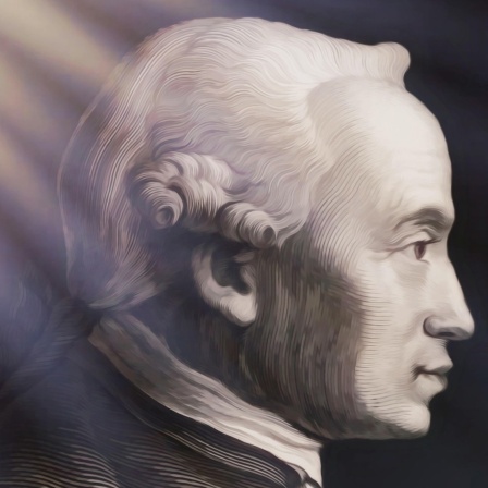 Immanuel Kant, deutscher Philosoph der Aufklärung