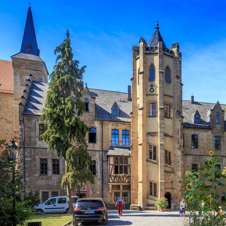 Schloss Mansfeld im Vorharz (Sachsen-Anhalt) Kreis Manfeld-Südharz