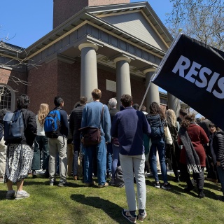 Protest an der Harvardr-Universität