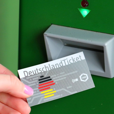 das Deutschlandticket (Symboldbild)