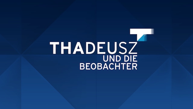 Logo:THADEUSZ und die Beobachter (Quelle: rbb)