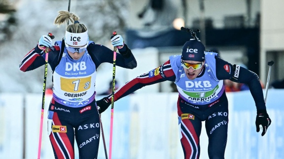 Sportschau Wintersport - Mixed-staffel In Oberhof - Die Zusammenfassung