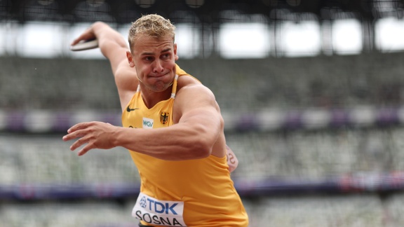 Sportschau Leichtathletik-wm 2025 - Die Besten Diskuswürfe Von Mika Sosna Und Steven Richter