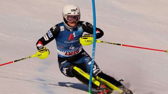 Sportschau Wintersport - Slalom Der Frauen - Der Zweite Durchgang