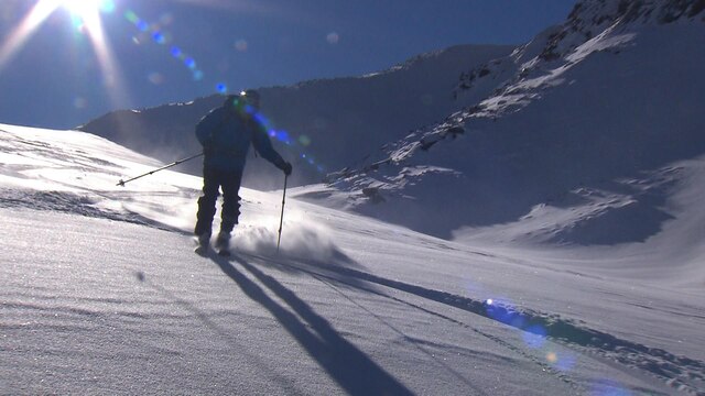 Skifahrer | Bild: Bayerischer Rundfunk 2021