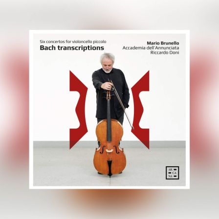 Album-Cover Bach Transcriptions Mario Brunello