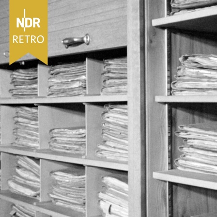 Aktenschrank im Finanzamt (Foto: 1960)