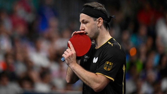 Sportschau Olympia 2024 - Tischtennis - Der Internationale Abschied Von Timo Boll