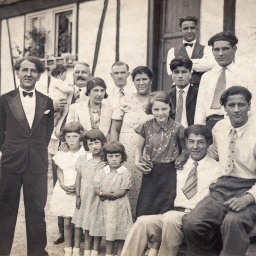 Eine Familie in den 1930er Jahren