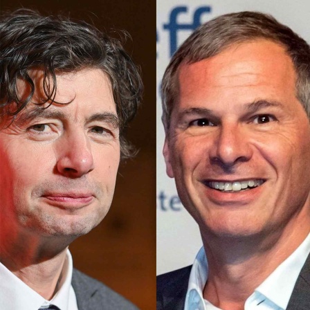 Porträts von Christian Drosten und Georg Mascolo 