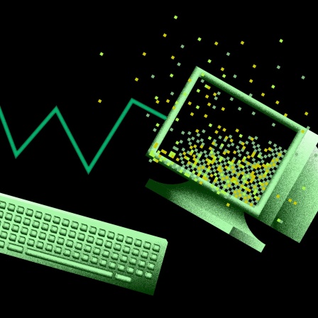 Grafik Tastatur und Monitor