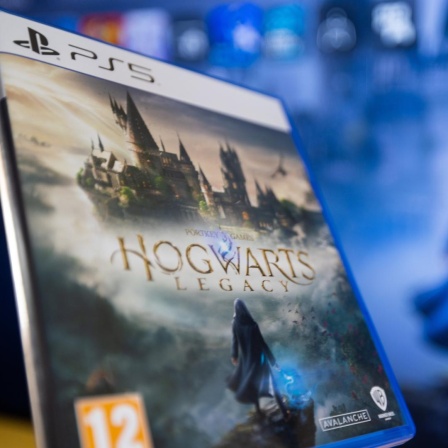 Version von Hogwarts Legacy für die PS5.