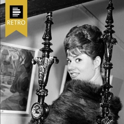 Die deutsche Sängerin, Schauspielerin und Komponistin Brigitte Petry, DDR 1965.