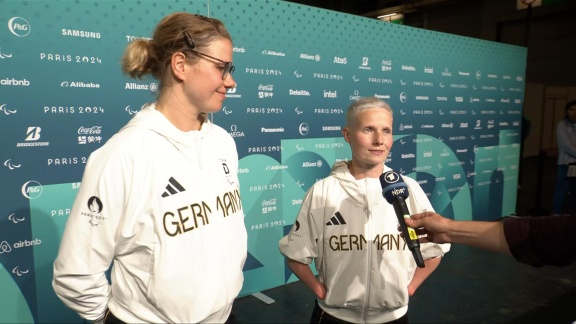 Sportschau Paralympics 2024 - Stephanie Grebe - 'freuen Uns über Silber'