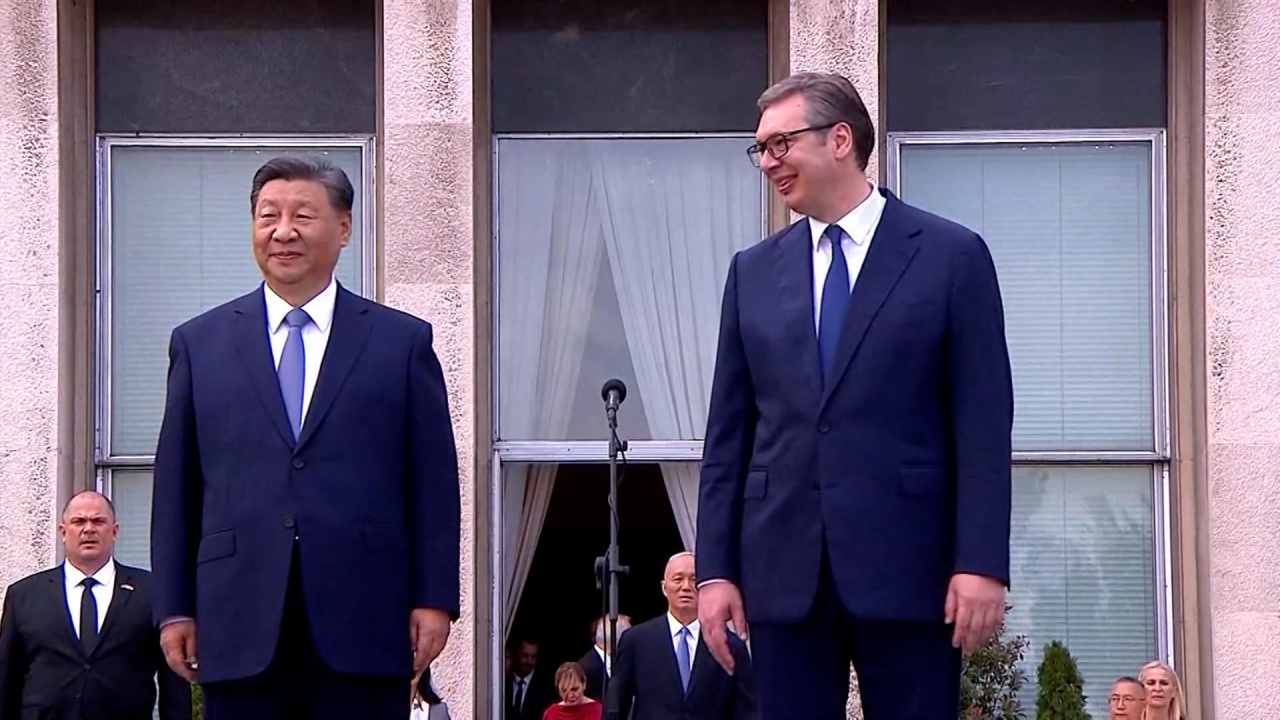 Chinas Präsident Xi Jinping in Serbien