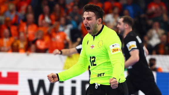 Sportschau Handball-em 2024 - Steal Und Assist - Georgiens Torwart Wird Matchwinner