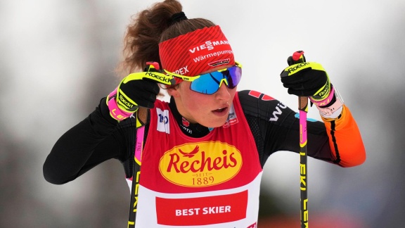 Sportschau Wintersport - Der Langlauf Der Kombiniererinnen In Otepää - Die Zusammenfassung