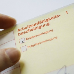 Arbeitsunfähigkeitsbescheinigung