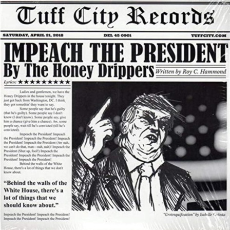 Cover der Honey Drippers zu "Impeach The President" | Bild: Tuff City