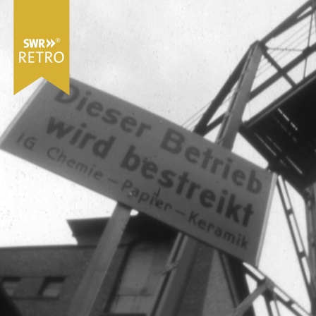 Schild "Dieser Betrieb wird bestreikt"