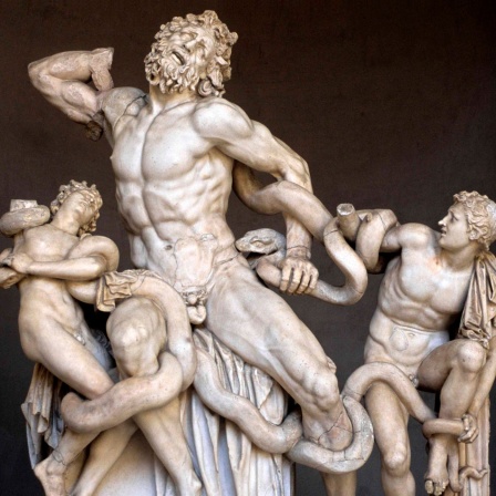 Laokoon-Gruppe im vatikanischen Museen