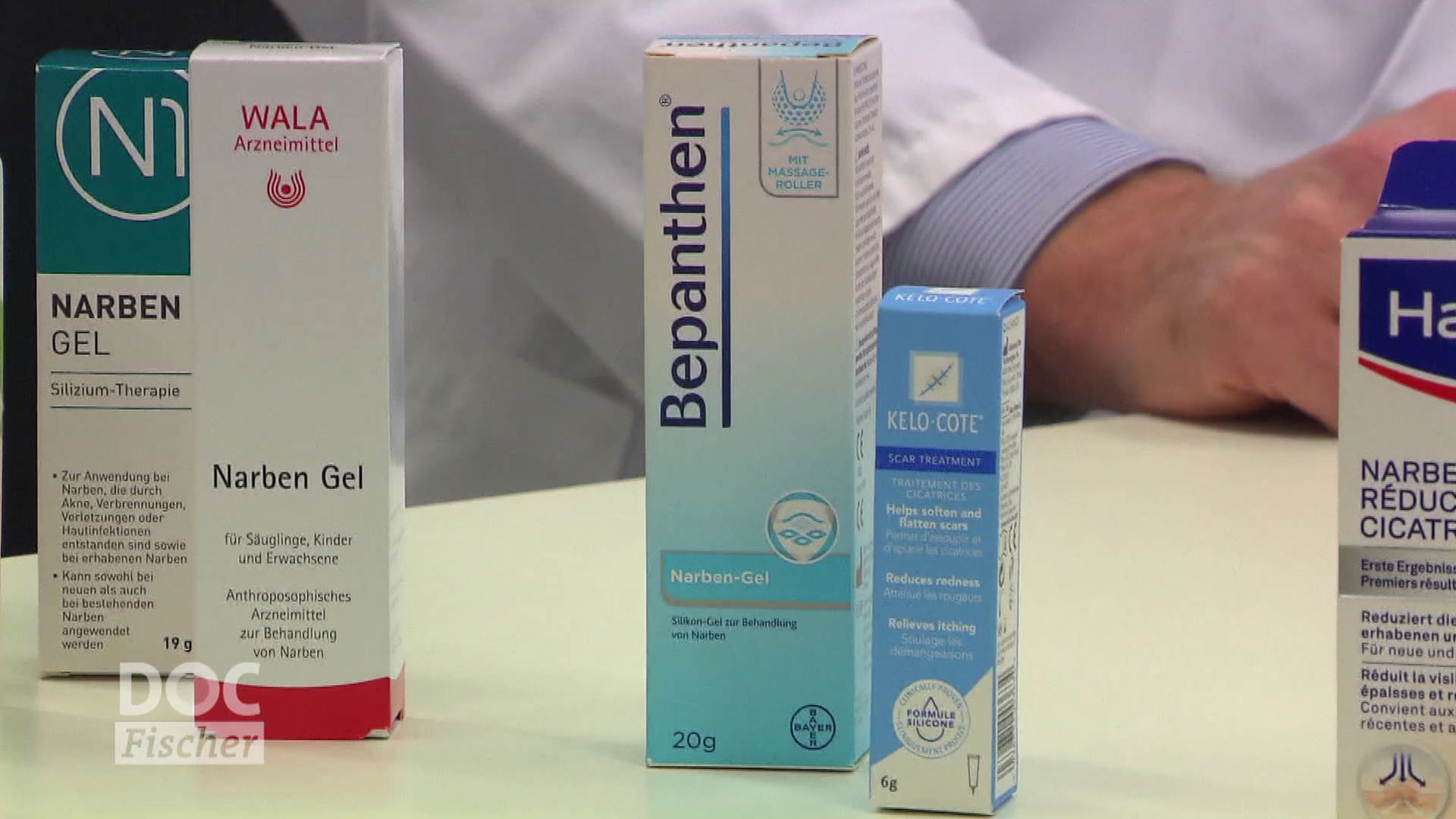 Doc Fischer: Narben Entfernen: Narbencreme, Narbenöl, Laser | ARD Mediathek