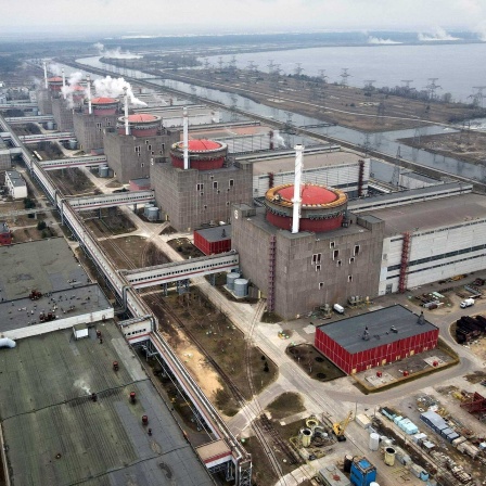 Atomkraftwerk Saporischschja, in der Ukraine