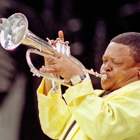 Der Trompeter Hugh Masekela