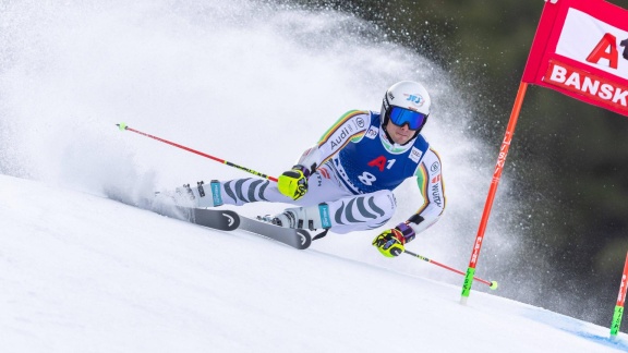 Sportschau Wintersport - Riesenslalom Der Männer In Bansko - Der Zweite Lauf